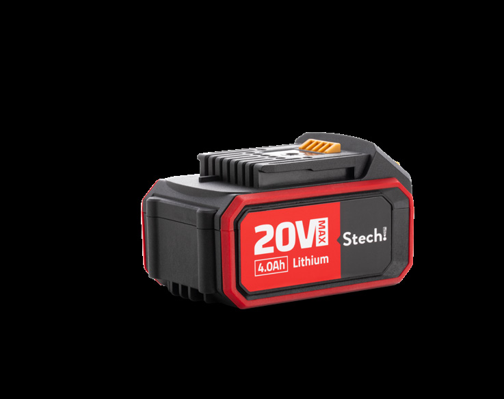 Stech End! SX04 — 20V 4.0Ah Akü