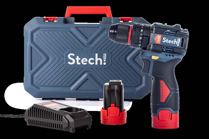 Stech End! SX17 — 16V Akülü Darbeli Matkap