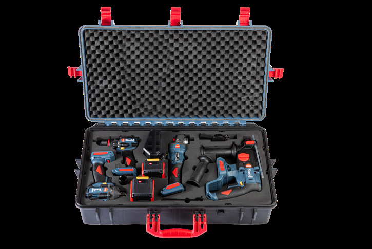 Stech End! SXS401 — 20V 4'lü Akülü Set