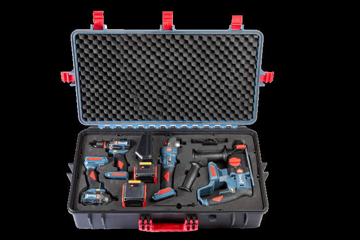 Stech End! SXS403 — 20V 4'lü Akülü Set